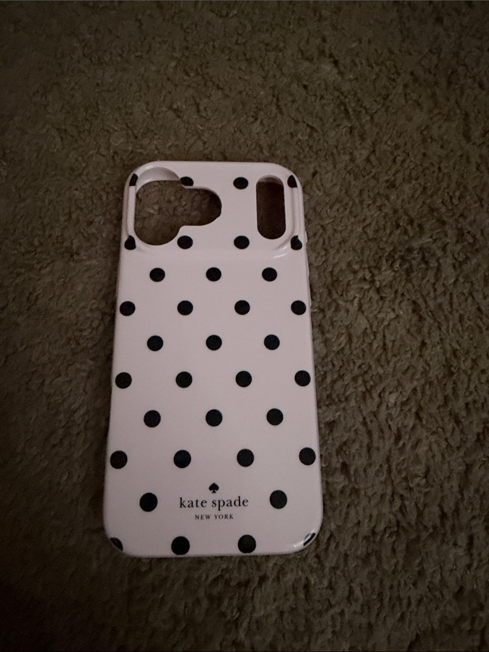 kate spade Pink Polka Dot Phone Case iPhone 17 pro max /18 pro max